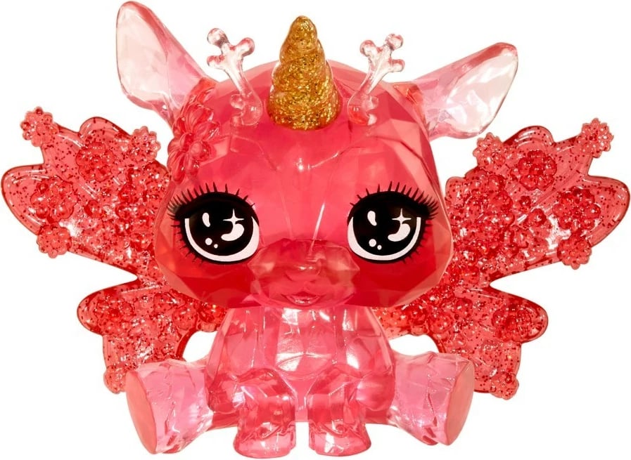 Kukull Rainbow High Littles Apple Red me krahë dhe pet, 15.24 cm