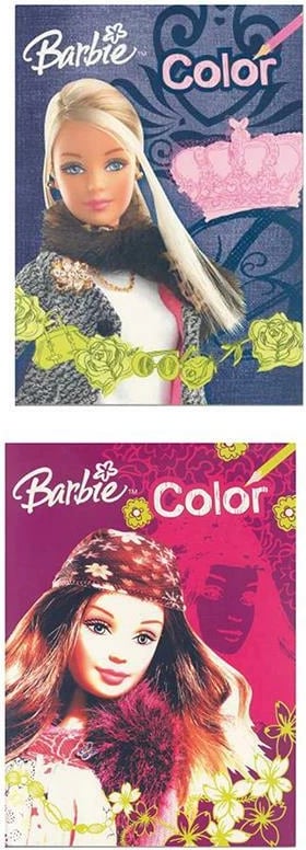Libër ngjyrosës Barbie 2 Dizajne 21x29cm 32 Faqe