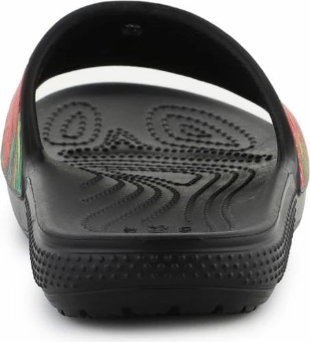 Atlete për femra Crocs, Classic Hyper Real Slide, të zeza dhe të kuqe