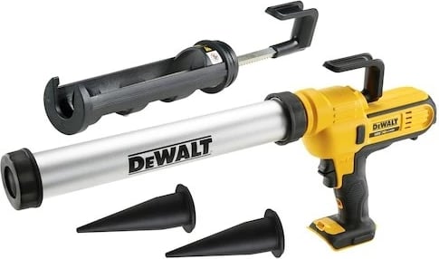 Pistoletë elektrike për silikon DeWALT DCE581N-XJ, 305 mm, Verdhë