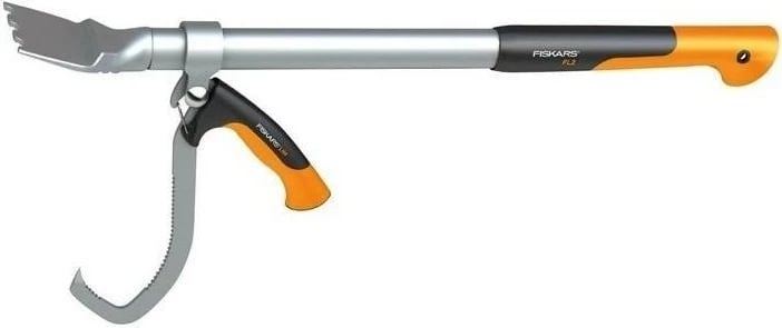 Grep druri Fiskars WoodXpert J-hook, 700 mm, portokalli