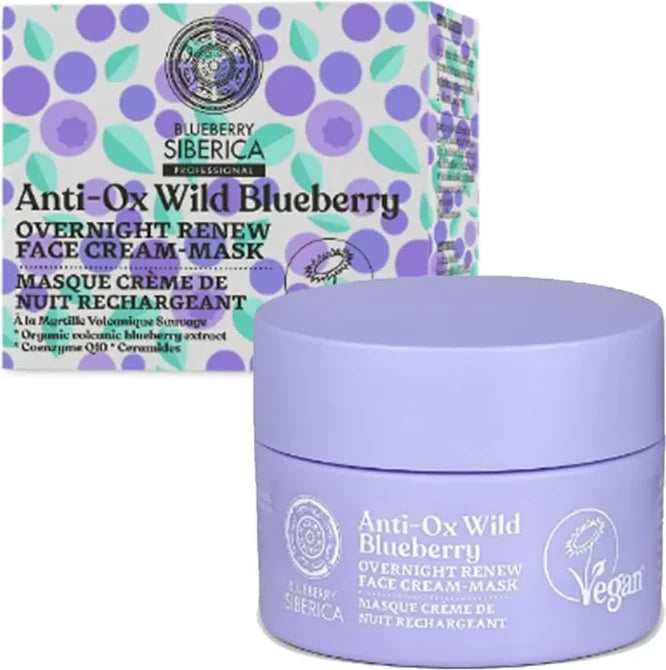 Maskë për fytyrë Natura Siberica Overnight Renew Face Cream Mask 50ml