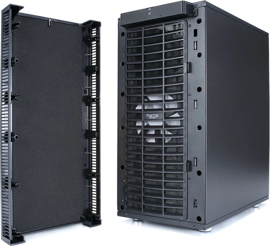 Kasë Fractal Design Define C, Tower, PC, ATX, ITX, micro ATX, e zezë Kasë Fractal Design Define C, Tower, PC, ATX, ITX, micro ATX, e zezë