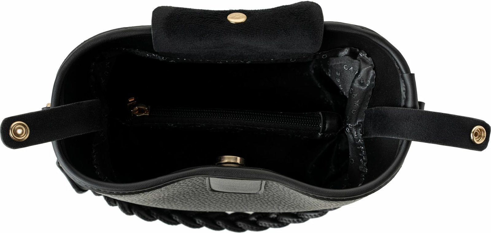 Çantë dore Vince Camuto Venice, e zezë