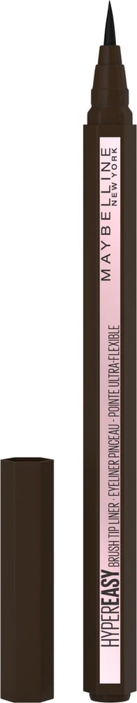 Eyeliner për femra Maybelline Hyper Easy Brush Tip Liner Pen 810 Pitch Brown, 1 copë