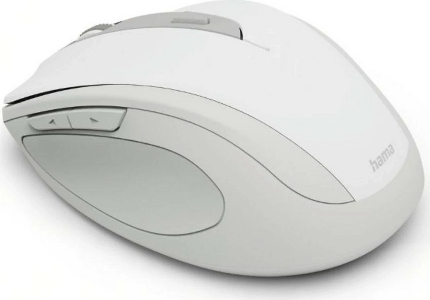 Maus Hama WM-400, wireless, 1600 DPI, 6 taste, bardhë