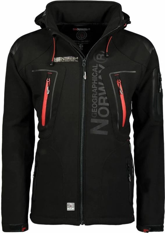 Jakne për meshkuj Geographical Norway, të zeza
