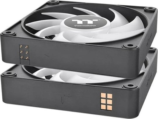 Ventilatorë kasë Thermaltake CT120 EX ARGB 120mm, 3 copë, me ndriçim multi