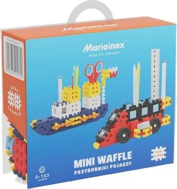 Set blloqe ndërtimi Marioinex Mini Waffle, 140 pjesë, shumëngjyrëshe