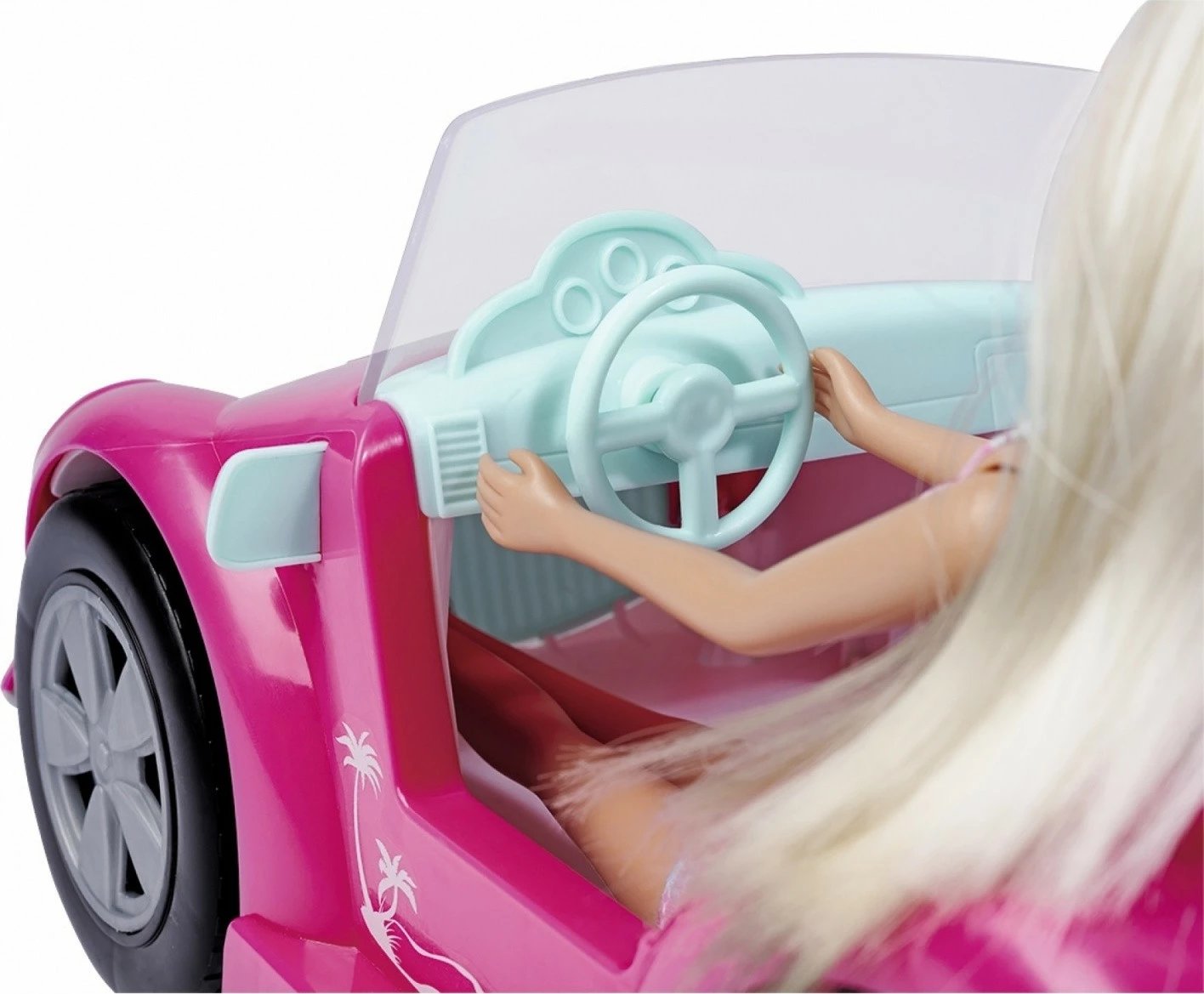 Set kukull Steffi Love me makinë pushimi, rozë