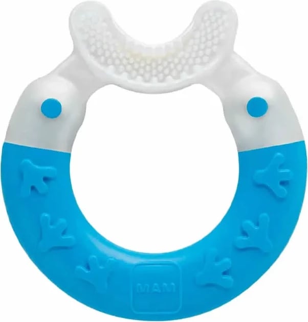Lodër për dhëmbëzim MAM Bite&Brush unisex blu