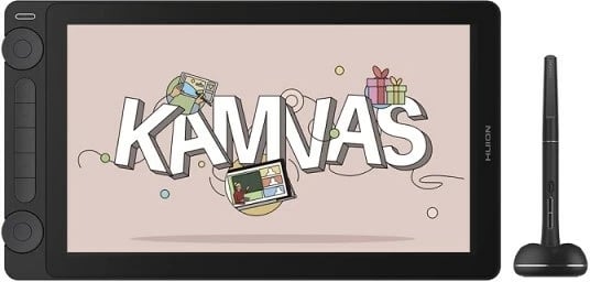 Tablet grafik HUION Kamvas 13, 13.3", IPS, 1920 x 1080, E zezë