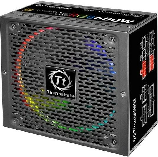 Kasë Thermaltake Toughpower Grand RGB 650W, Modular, 80 PLUS Gold, e zezë