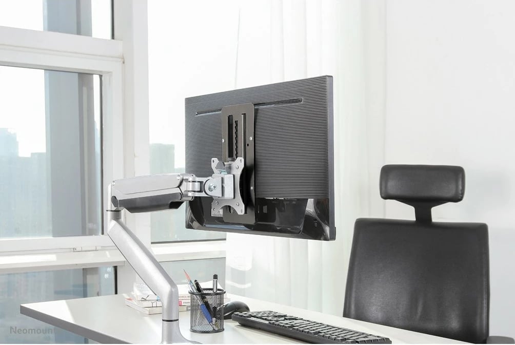 Adapter për rregullim lartësie Neomounts Newstar FPMA-LIFT100BLACK, universal, VESA 75x75/100x100, deri 27 inç, e zezë
