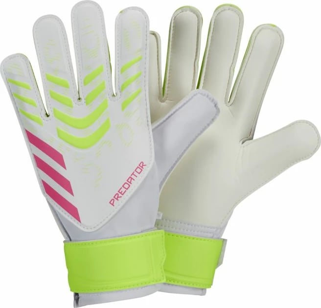 Dorëza portieri për fëmijë adidas, të bardha
