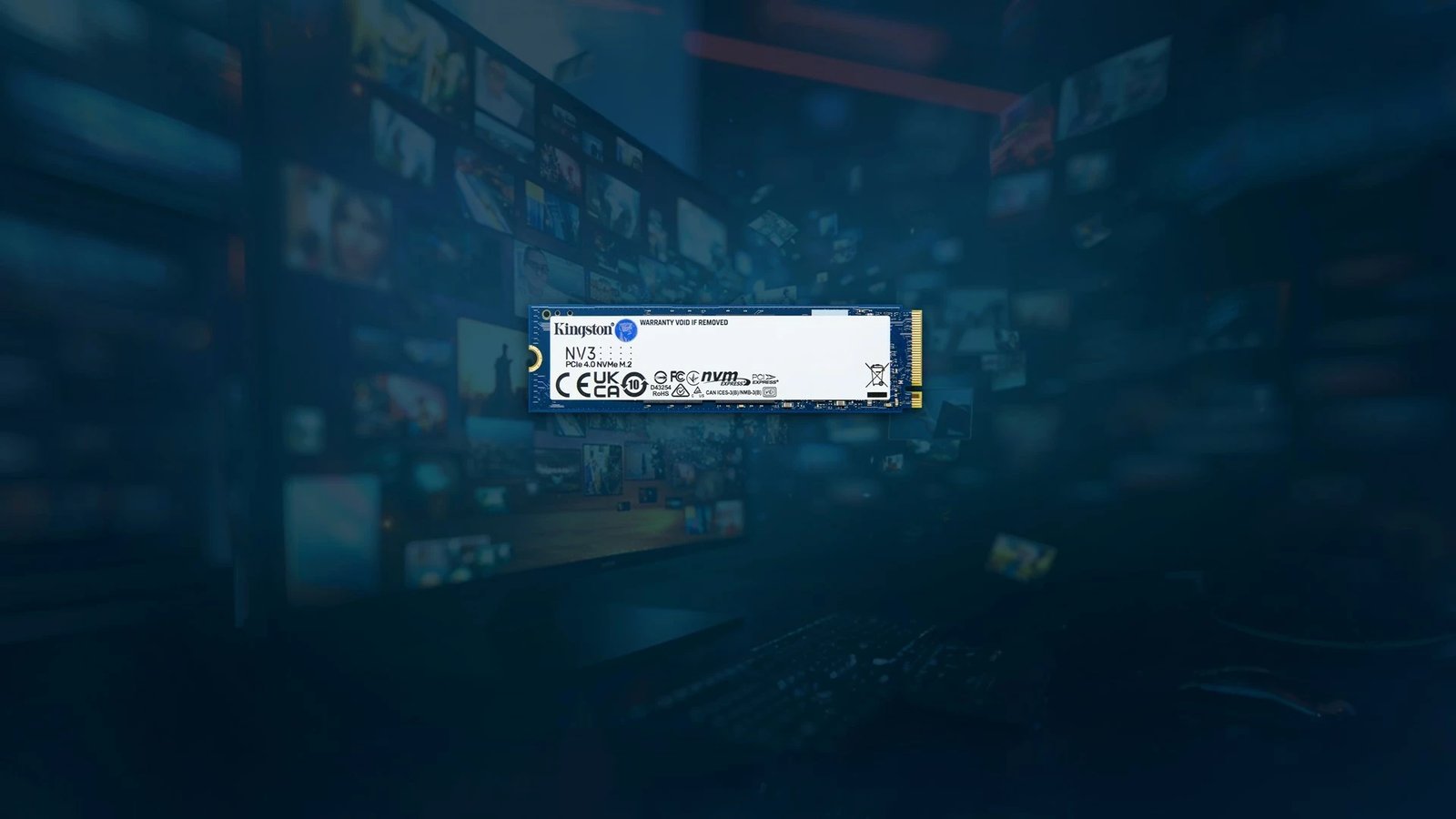 SSD Kingston NV3 M.2 2280 NVMe, 500 GB