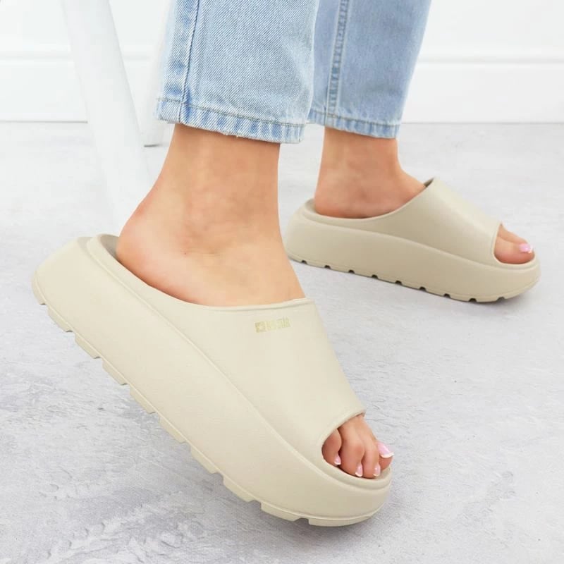 Papuqe femra Big Star, bezhë