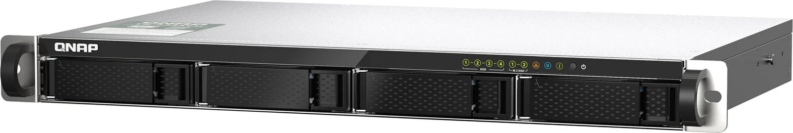 NAS QNAP TS-435XEU, Rack 1U, Marvell CN9131, 4 GB DDR4, Zi, Gri