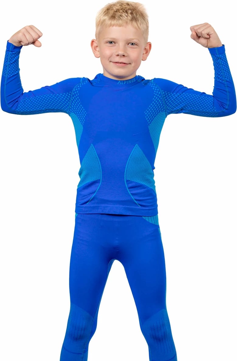 Termo të brendshme për fëmijë Alpinus, blu
