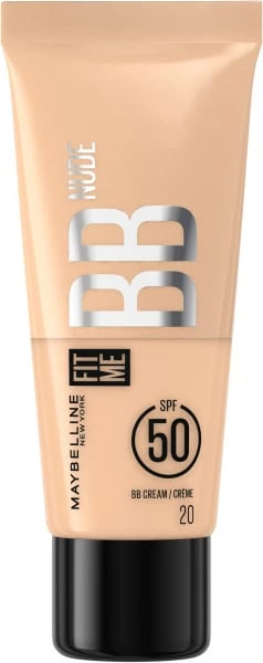 BB krem për fytyrë Maybelline Fit Me Nude 20, 30ml për femra