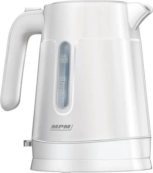 Ibrik elektrik MPM MCZ-119, 1L, 2200 W, Bardhë