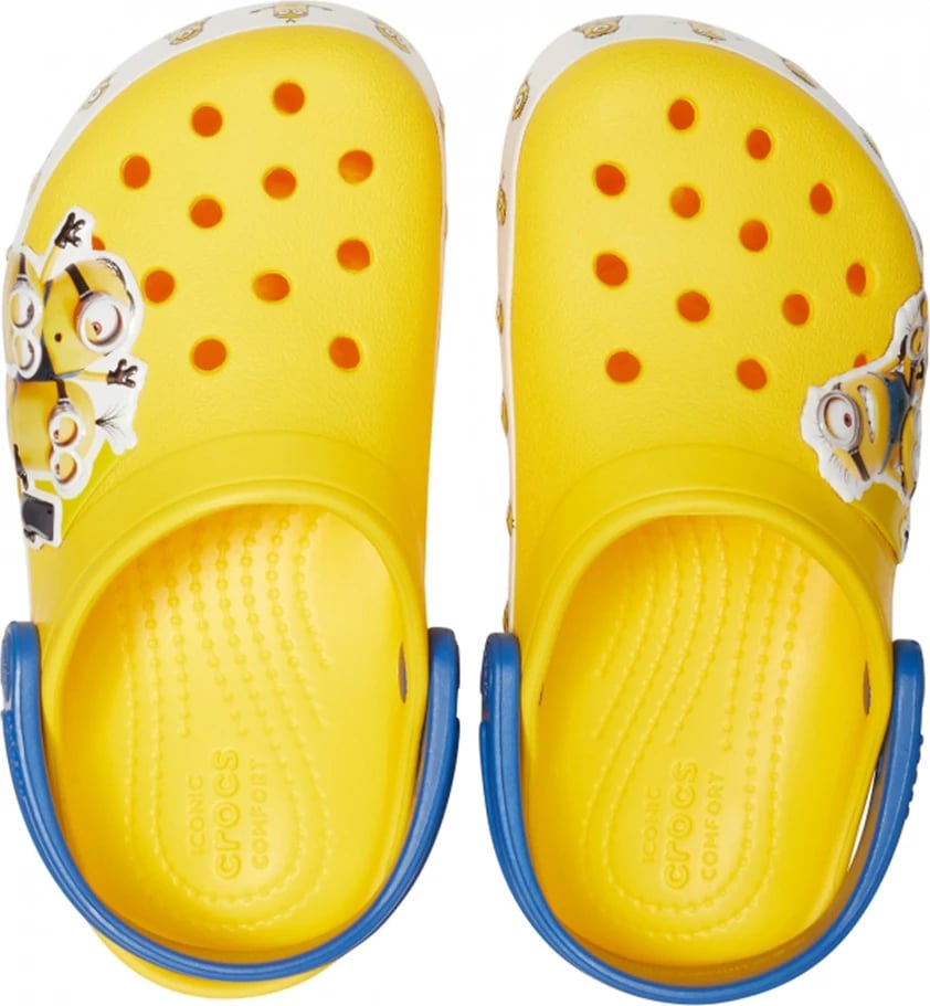 Clogs për fëmijë Crocs, të verdha