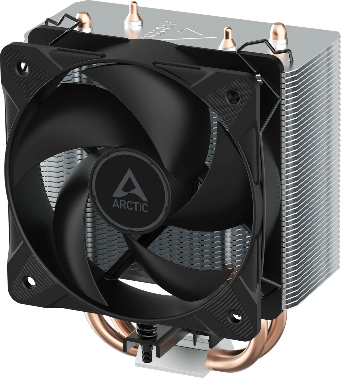 Ftohës ajri ARCTIC Freezer 8A, për procesor, 2 ventilatorë 10 cm, alumini, i zi