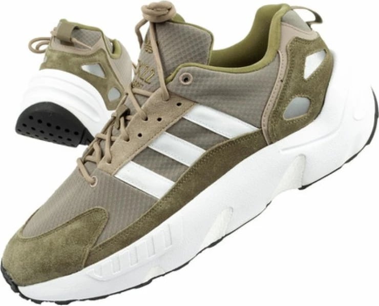 Atlete për meshkuj adidas ZX 22 Boost, të gjelbërta