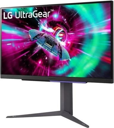 Monitor LG 27GR93U-B / 27GR93UB (27GR93U-B.AEU) 27 inç, ekran i sheshtë TFT/LCD, klasë energjie F, e zezë