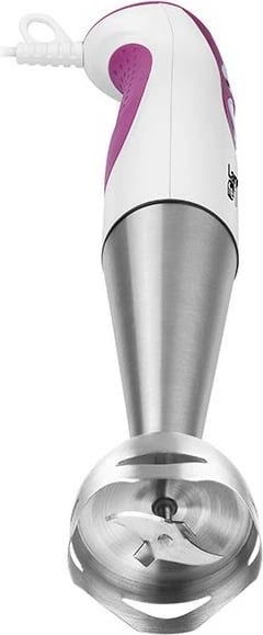 Blender dore, Lafe, BRK-002A, 400 W, 2 shpejtësi me Turbo, teh inoksi, kupë 700 ml, rozë/bardhë