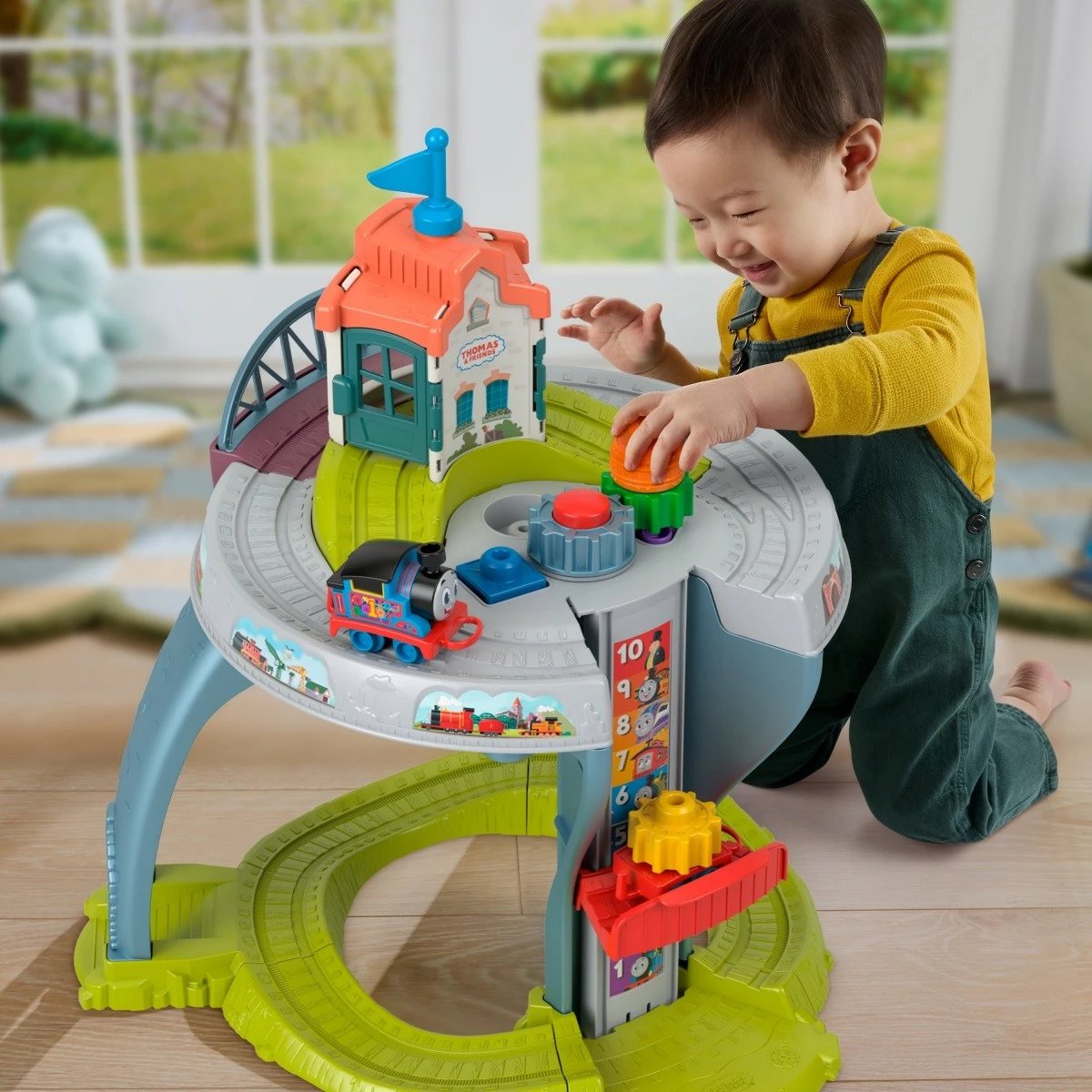Tavolinë loje me tren Thomas & Friends Fisher Price HXP49, shumëngjyrëshe, për fëmijë