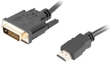 Kabllo Lanberg CA-HDDV-20CU-0018-BK, 1.8 m, HDMI