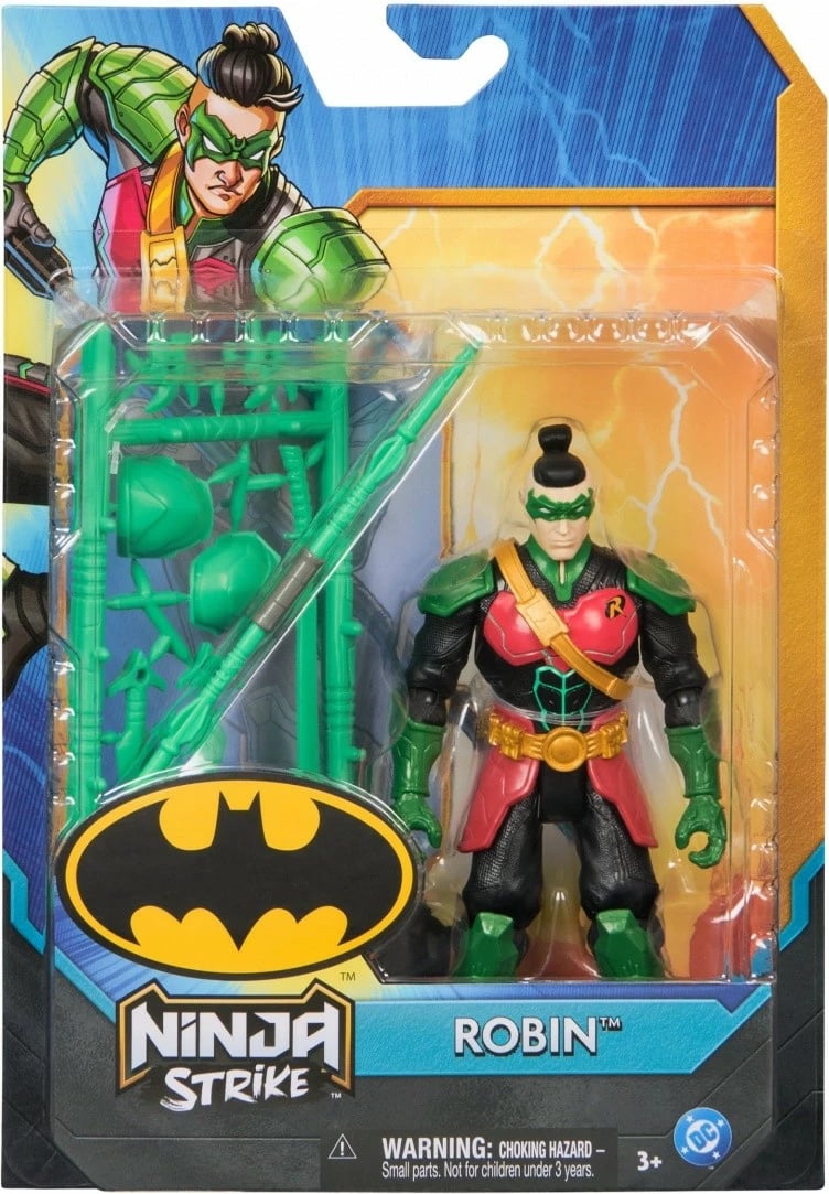 Figurë aksion, Spin Master Batman Ninja Strike 6074348, 15 cm, me aksesorë, asortiment një copë