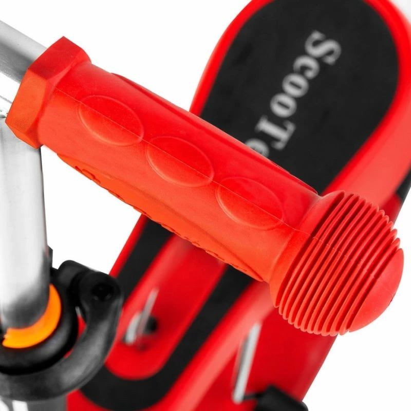Scooter Spokey Tripla 3in1 për fëmijë, ngjyrë e kuqe