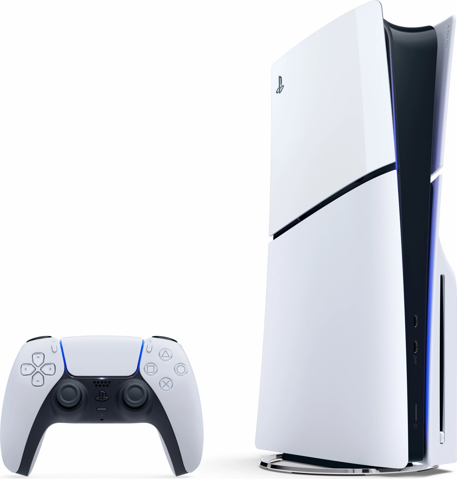 Konsolë Sony PlayStation 5 Slim, 1TB, e zezë dhe e bardhë