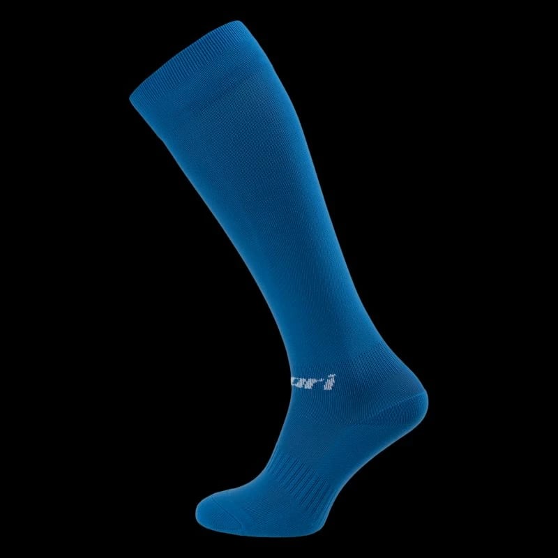 Çorape të gjata futbolli për fëmijë Huari, të kaltërta