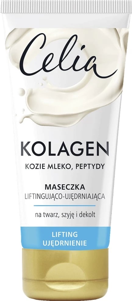 Maskë për fytyrë për femra Celia Collagen Lifting and Firming me qumësht dhie dhe peptide, 60ml