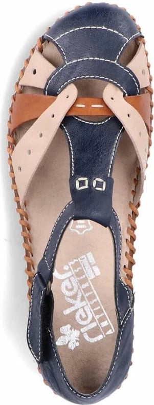 Sandale për femra Rieker, blu marine