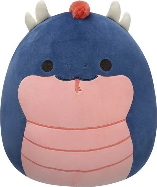 Lodër pelushi Squishmallows Basilisk, 30 cm, blu