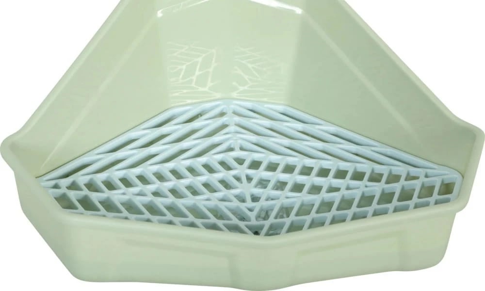 Tualet qoshe për lepur ose kavje ZOLUX Cosy, mikrofibër, gjelbër