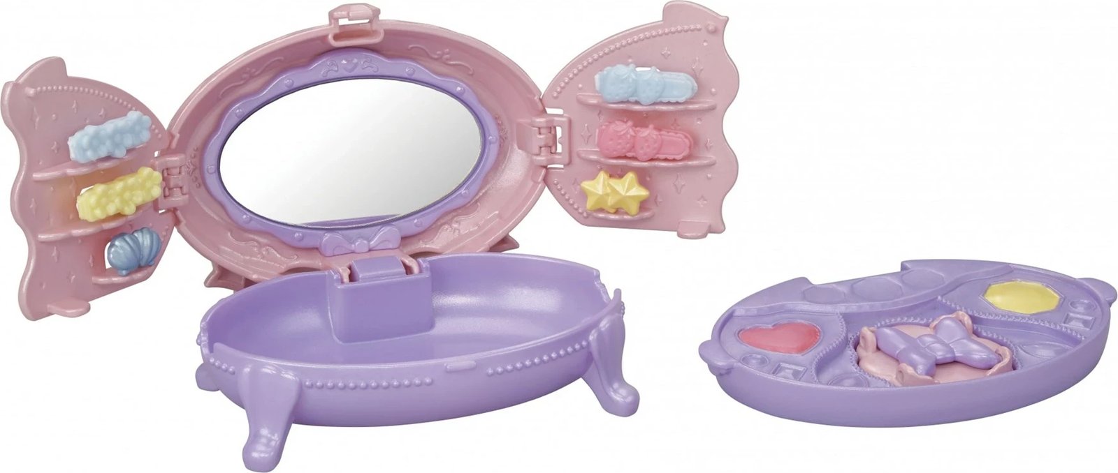 Set lodrash Sylvanian Families Pony's Vanity Dresser, shumëngjyrësh Set lodrash Sylvanian Families Pony's Vanity Dresser, shumëngjyrësh