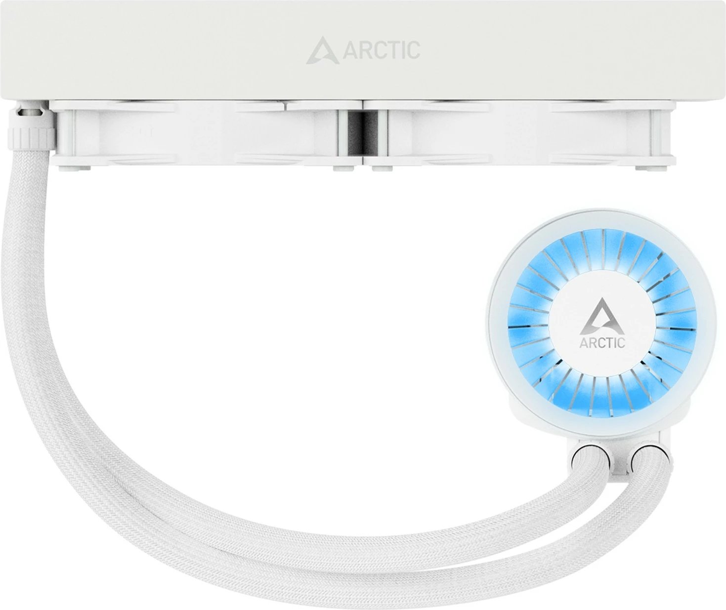 Ftohës uji ARCTIC Liquid Freezer III 240 A-RGB, 12 cm, 48.82 cfm, Bardhë Ftohës uji ARCTIC Liquid Freezer III 240 A-RGB, 12 cm, 48.82 cfm, Bardhë