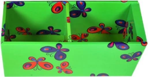 Mbështjellës Next me flutura, H33x15x12cm, Jeshil