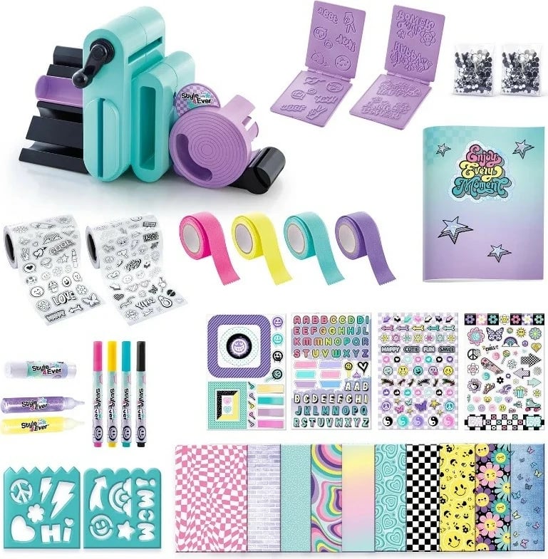 Set kreativ Deko Workshop 3-in-1 Epee EP60185, 150+ aksesorë, për vajza