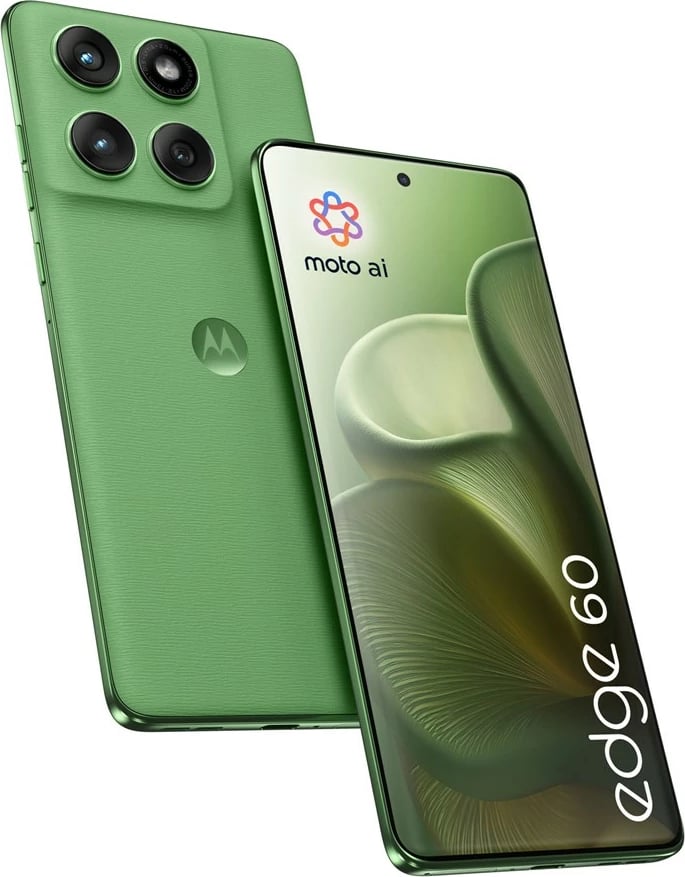 Celular Motorola edge 60, 6.67", 12 GB RAM, 256 GB, 5G, Gjelbër