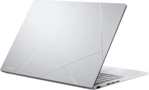 Laptop ASUS Zenbook 14 OLED UX3405MA-PP174W, Intel Core Ultra 5, 16 GB RAM, 1TB SSD, Foggy Silver