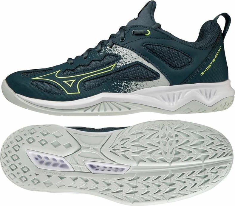 Atlete handbolli për femra Mizuno Ghost Shadow, të kaltërta