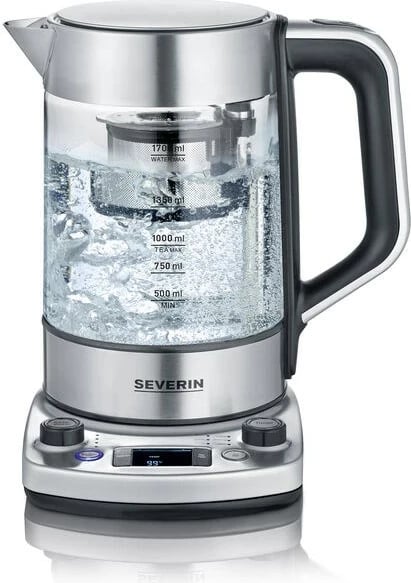 Ibrik elektrik Severin WK 3422, 1.7 L, 3000 W, Inoks