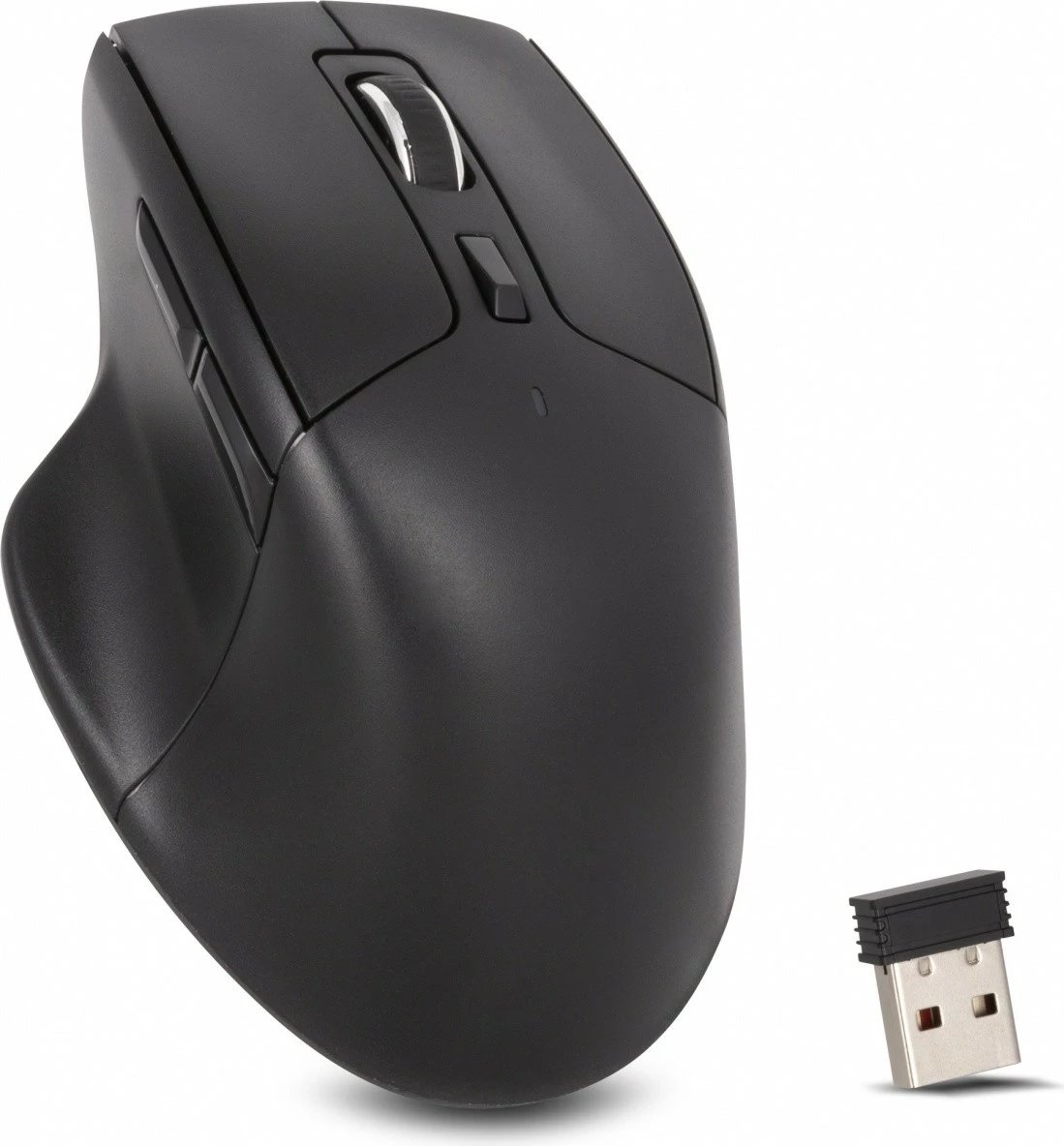 Maus wireless YENKEE Silencio YMS 2035, 6 butona të heshtur, i zi