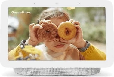 Smart Display Google Nest Hub Gen 2, Wireless, 7", Bardhë